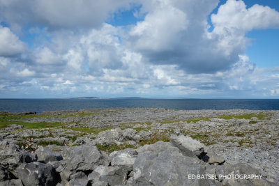 Rocky landscape of The Burren