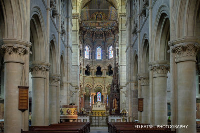 Cork City: inside St. Fin Barre's Church