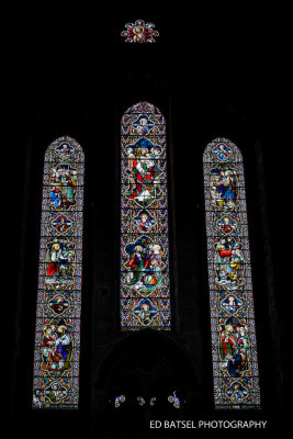 Kilkenny: windows of St. Canice's