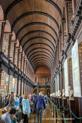 Dublin: library at Trinity College