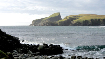 View from south haven to Sheep Rock ,Fair Isle