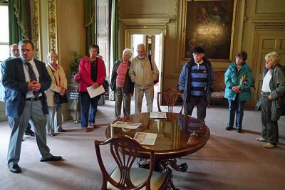 inside the house