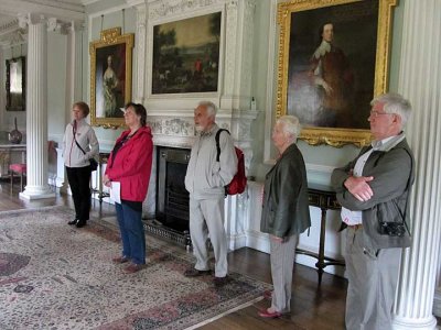 inside the house
