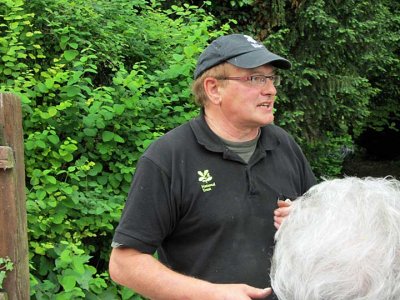 wimpole's head gardener - our guide