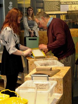 handmaking paper