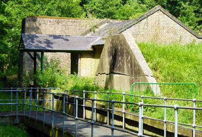 canal system moved volatile products around the site