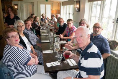 lunch at the hoops inn