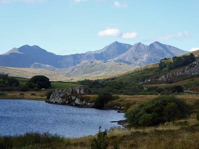 snowdon on a clear day