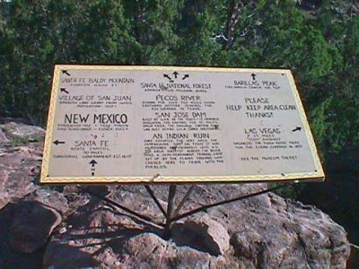 Pecos, San Jose Dam, and Indian Ruins, New Mexico