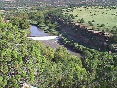 Pecos, San Jose Dam, and Indian Ruins, NM