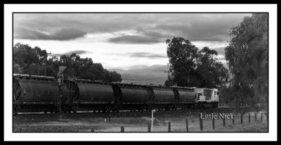 Freight going into Bunbury Port from Mines inland.