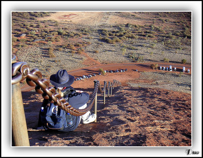 Viewing From Uluru.