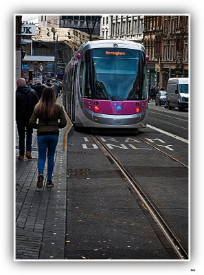 Birmingham tram.