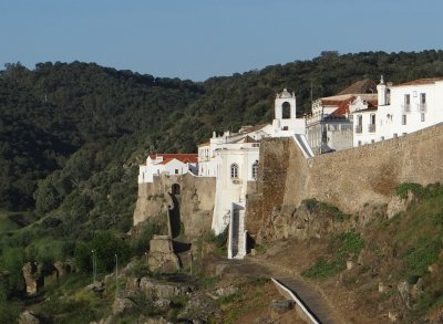 City walls and Clock Tower (Torre do Relgio)