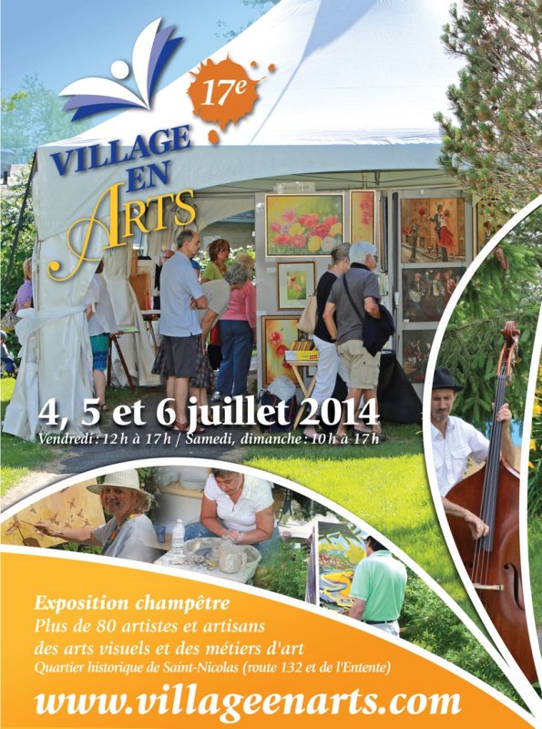 EXPOSITION dart champtre: Village en arts