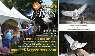 Exposition d'art Village En Arts - au plaisir de vous voir
