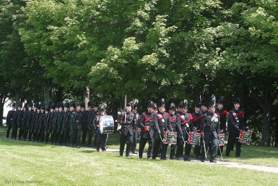 Voltigeurs de Québec Battle of Crysler's Farm War of 1812 Ceremony 13 July, 2013