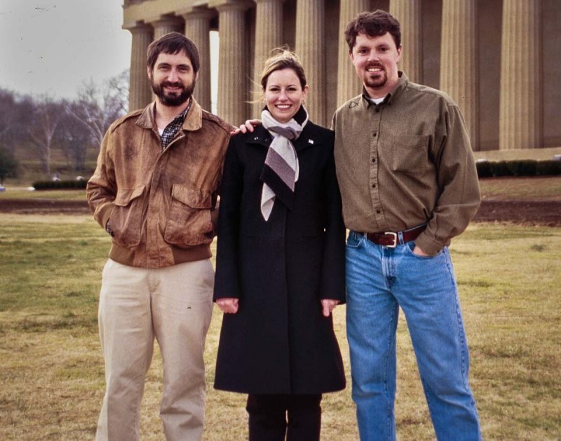 My Three Children, Family Visit in Feb  2002