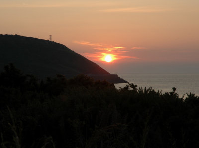 Sunset at Aberporth