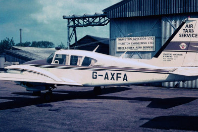 Piper PA-27 Aztec Turbo D G-AXFA c/n 27-4177