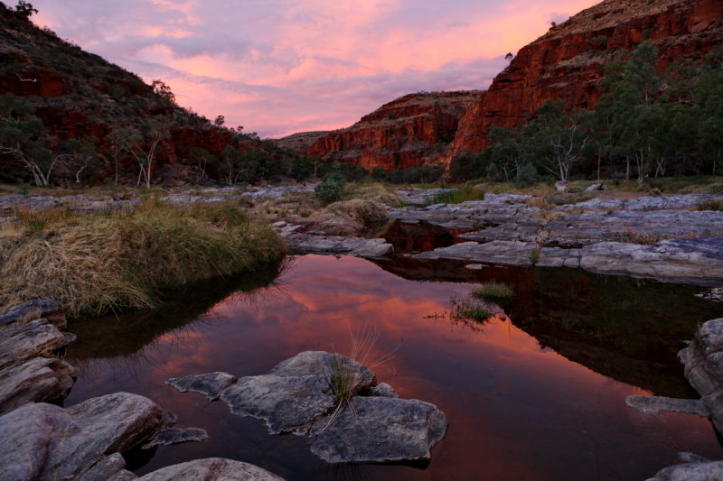 Ruby Gap at Dusk