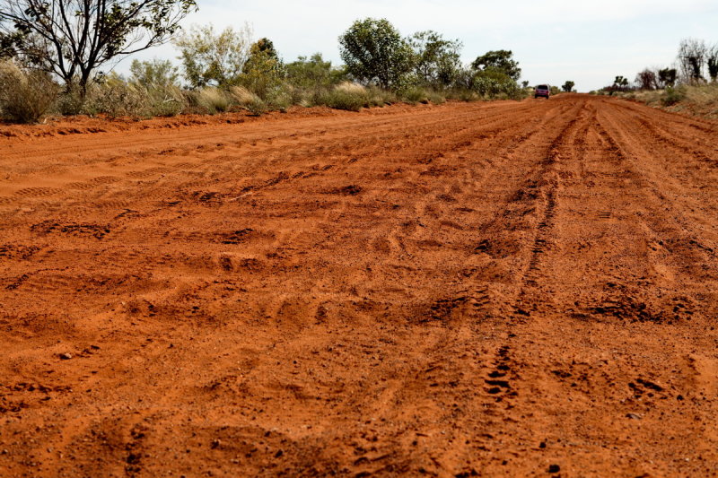 Corrugations - Typcial outback road