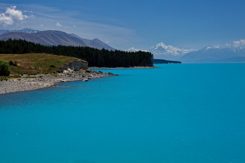 Lake Pukaki - Mount Cook in the Background