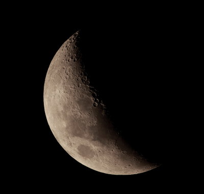 Moon with Sigma 300-800 and Canon 2X TC