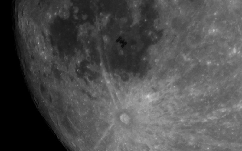 ISS Transit: October 17, 2013 - 100% scale crop #3