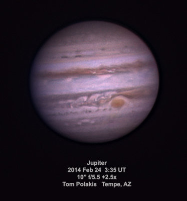 Jupiter: 2/24/14