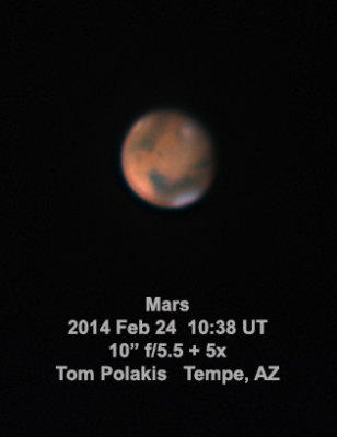 Mars: 2/24/14