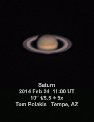 Saturn: 2/24/14