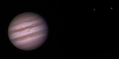 Jupiter and Ganymede: 10/18/14