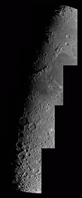 Moon Mosaic: 15 Prime Focus, 3/27/15