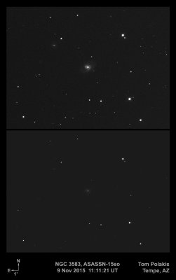 NGC 3583 With Possible SN