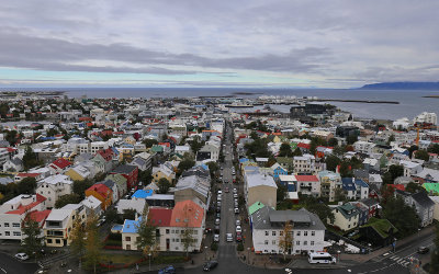 View from Hallgrmskirkja Church