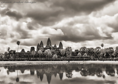Sepia Angkor Wat   