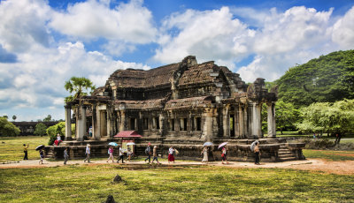 Temples inside Angkor Wat 