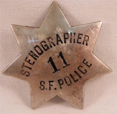 Stenographer SFPD
