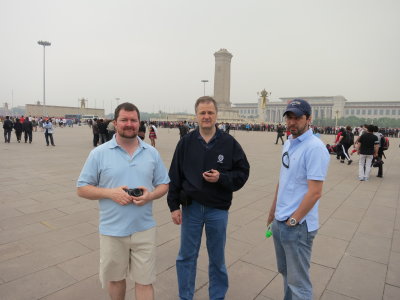 In Tiananmen Square