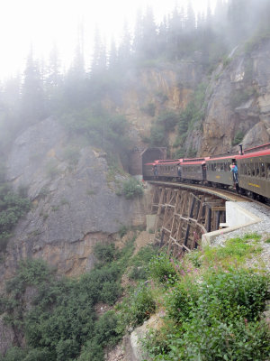 Heading in the White Pass