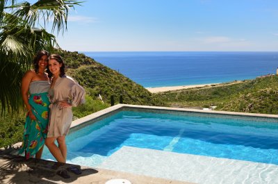 Halee and Jessica at Capella Pedregal