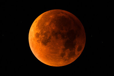 Eclipse de lune rousse