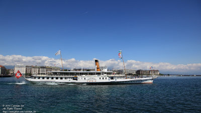 Boat cruise in Geneva