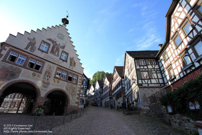 Town center of Schiltach