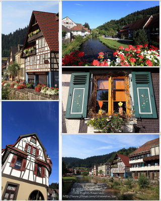 The beautiful Schiltach