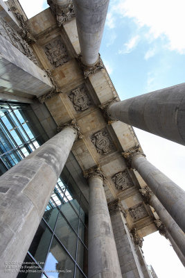 Ceiling of Reichstag