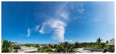 Complex cirrus over Phuket