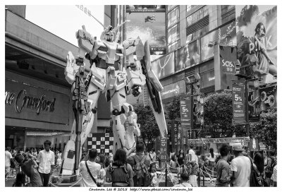Gundam @ Hong Kong Times Square 2015