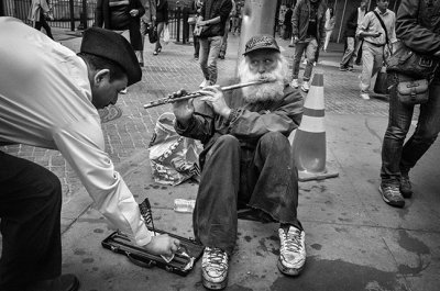 Flutist, Wall Street 